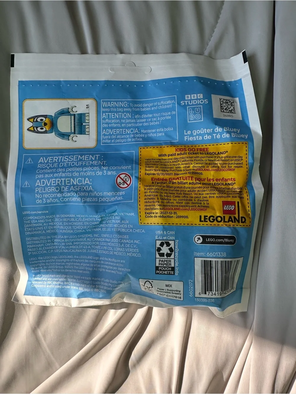 Lego bluey tea